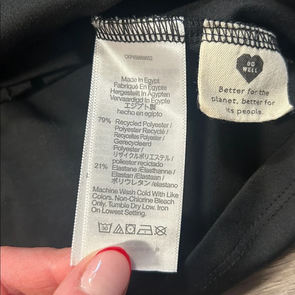 Madewell MWL Black Athletic Halter A-Line Dress Size XXS - Picture 9 of 11